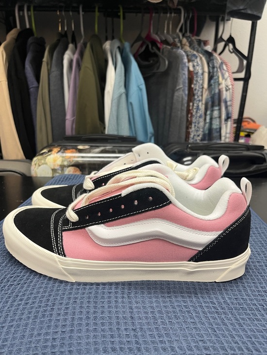 Vans Other - Vans Knu Skool Pink and Black Sneakers